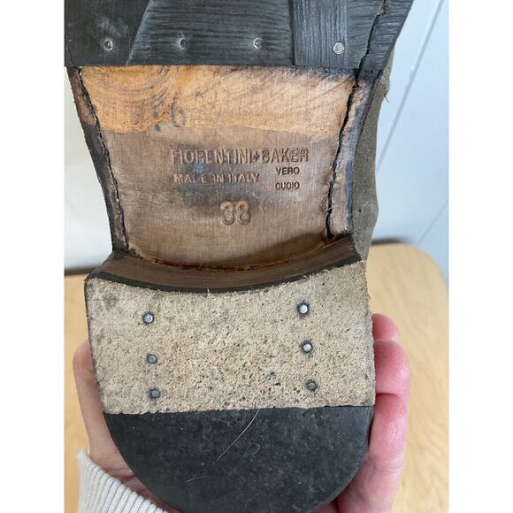 Fiorentini + Baker Eternity 713 Taupe‎ Suede Women's Boots Size 38/8 - Picture 10 of 11